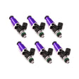 Injector Dynamics 2600-XDS Injectors - 60mm Length - 14mm Top - 14mm Lower O-Ring (Set of 6) - Rowdy Warehouse 