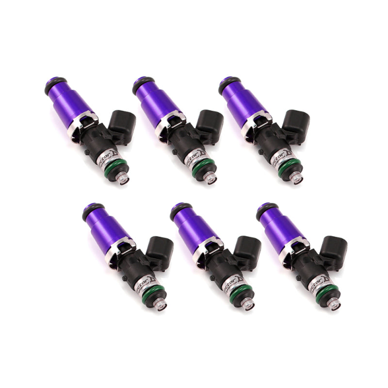 Injector Dynamics 2600-XDS Injectors - 60mm Length - 14mm Top - 14mm Lower O-Ring (Set of 6) - Rowdy Warehouse 