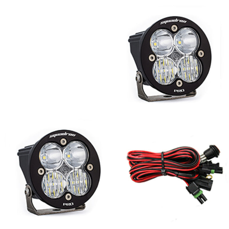 Baja Designs Squadron R Pro Driving/Combo Pair LED Light Pods - Rowdy Warehouse 