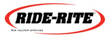 Firestone Ride-Rite Air Helper Spring Kit Rear 08-12 16K-22K GVWR (Not Thor Motorhomes) (W217602170) - Rowdy Warehouse 