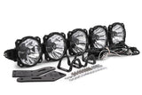 KC HiLiTES Polaris RZR 32in. Pro6 Gravity LED 5-Light 100w Combo Beam Overhead Light Bar System