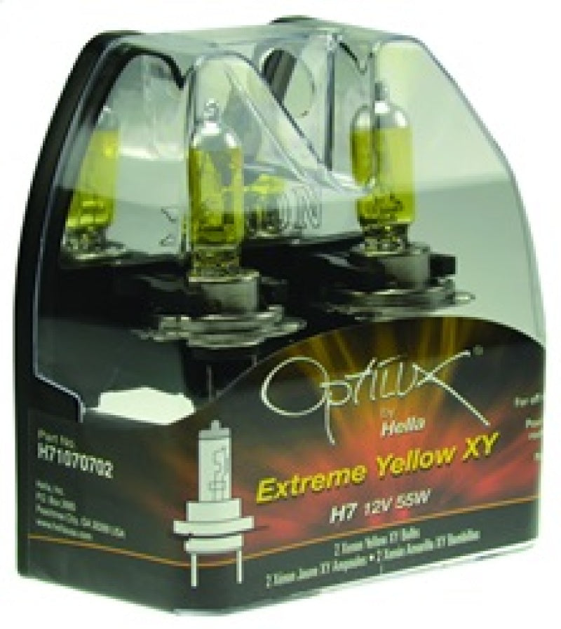 Hella Optilux H7 12V/55W XY Xenon Yellow Bulb - Rowdy Warehouse 