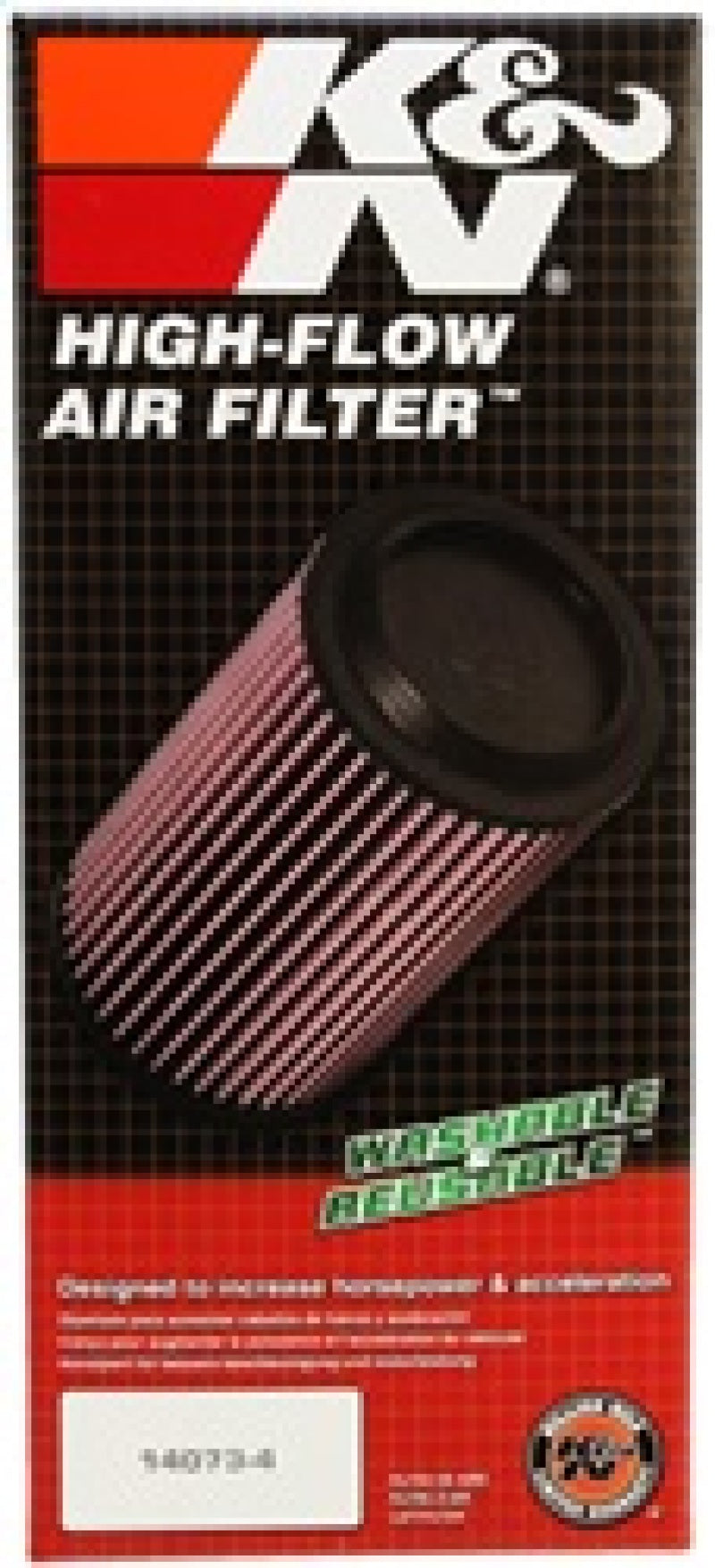 K&N Replacement Air Filter CHEVROLET EXPRESS 4.3L-V6, 5.0L-V8, 5.7L-V8, 8.1L-V8; 2001