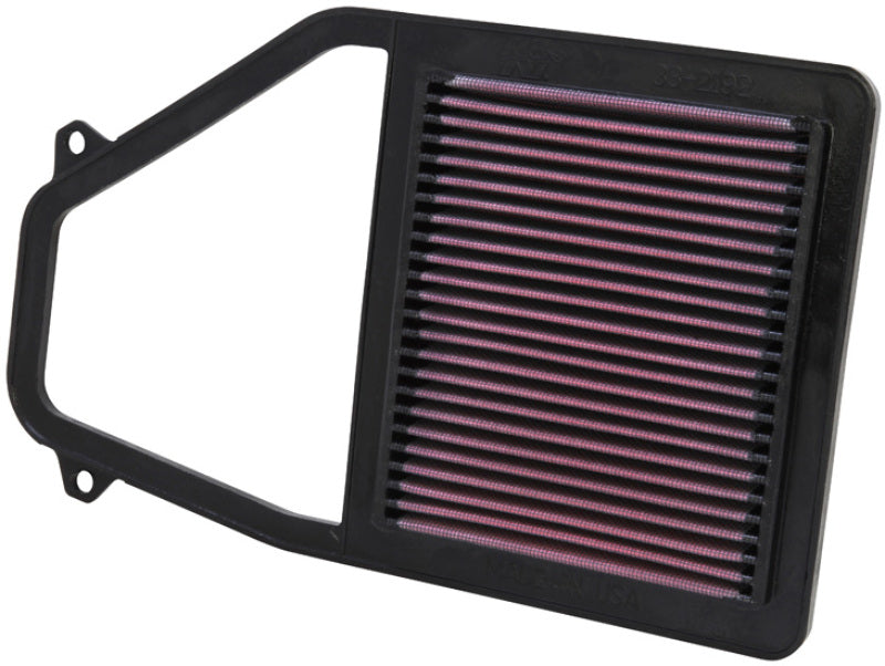 K&N 01-05 Honda Civic 1.7L L4 Drop In Air Filter - Rowdy Warehouse 