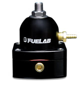 Fuelab 515 EFI Adjustable FPR 25-90 PSI (2) -6AN In (1) -6AN Return - Black - Rowdy Warehouse 