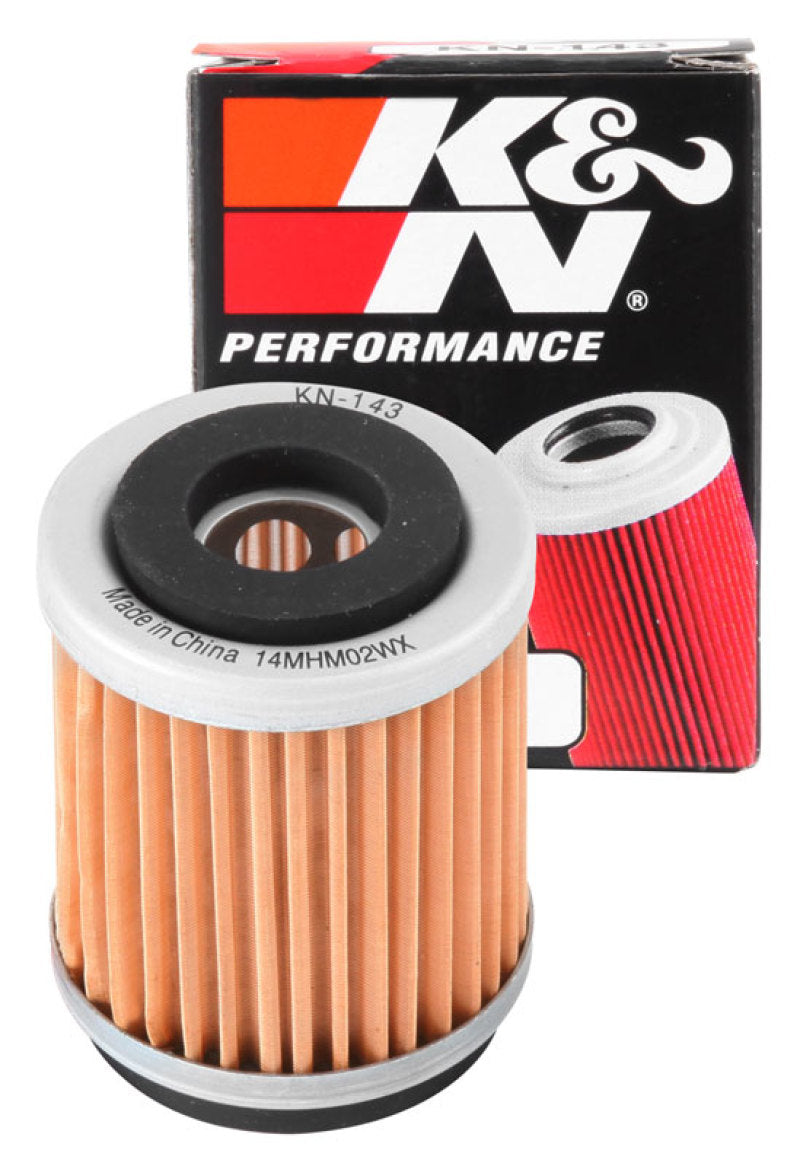 K&N Yamaha / MBK 1.5in OD x 1.938in H Oil Filter - Rowdy Warehouse 