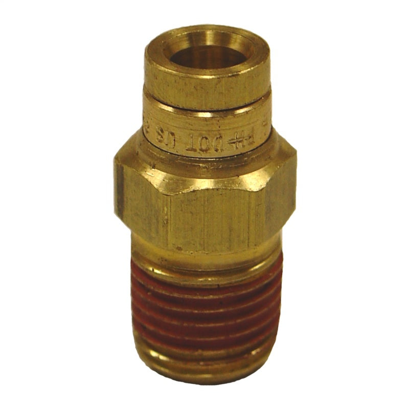 Firestone Male Connector 1/4in. Push-Lock x 1/4in. NPT Brass Air Fitting - 2 Pack (WR17603463) - Rowdy Warehouse 