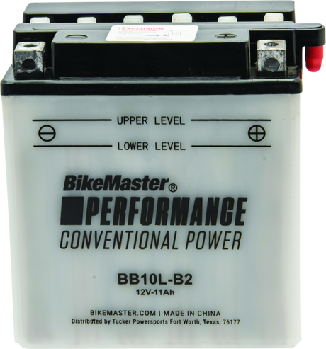 BikeMaster BB10L-B2 Battery - Rowdy Warehouse 