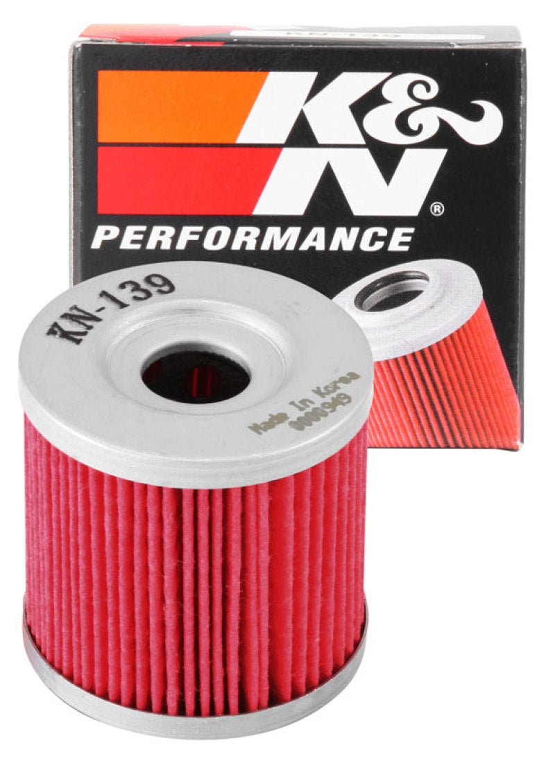 K&N Suzuki / Kawasaki / Arctic 1.75in OD x 1.719in H Oil Filter - Rowdy Warehouse 