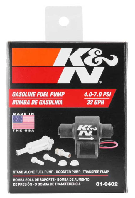 K&N Performance Electric Fuel Pump 4-7 PSI - Rowdy Warehouse 