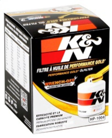 K&N Universal Performance Gold Oil Filter - Rowdy Warehouse 