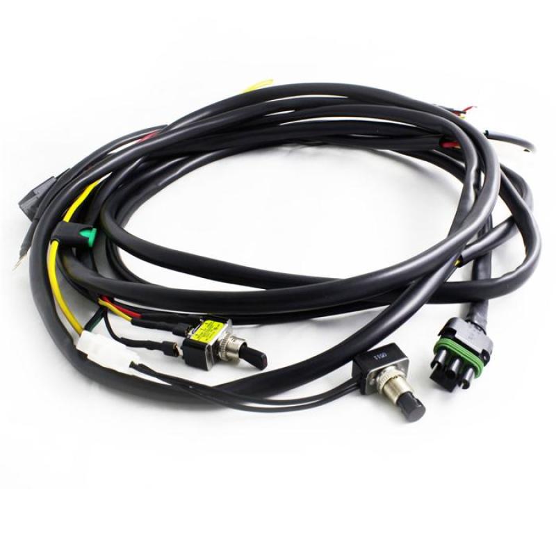 Baja Designs XL Pro/Sport Wire Harness w/ Mode (2 lights Max) - Rowdy Warehouse 