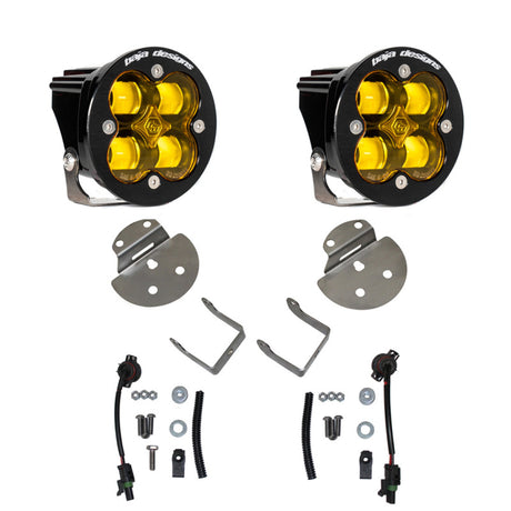 Baja Designs 15-19 Canyon/Colorado Fog Light & Fog Pocket Kit - Amber - Rowdy Warehouse 