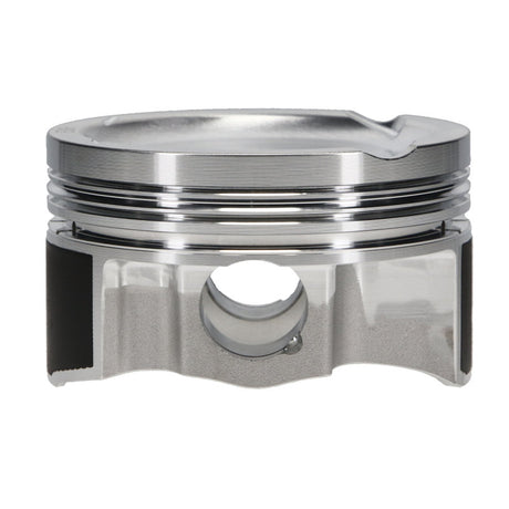 JE Pistons VW TSI 2.0 Turbo 83mm Bore +.50mm Oversize 9.6:1 CR -7.8cc Dish Piston (Set of 4) - Rowdy Warehouse 