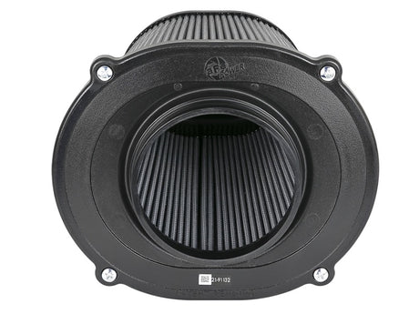 aFe Quantum Pro DRY S Air Filter Inverted Top - 5in Flange x 8in Height - Dry PDS - Rowdy Warehouse 