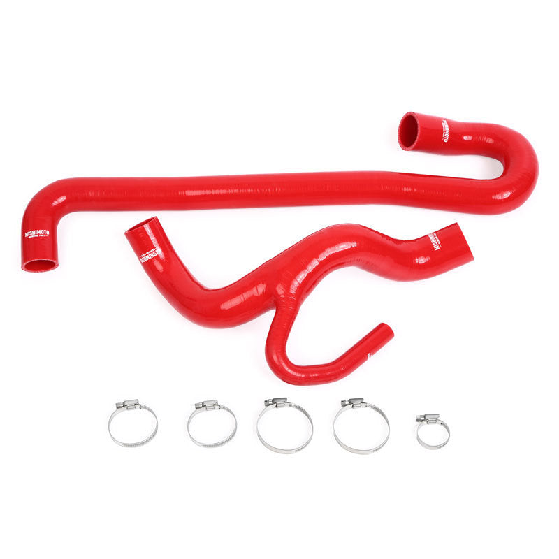 Mishimoto 12+ Jeep Grand Cherokee SRT8 6.4L V8 Red Silicone Radiator Hose Kit