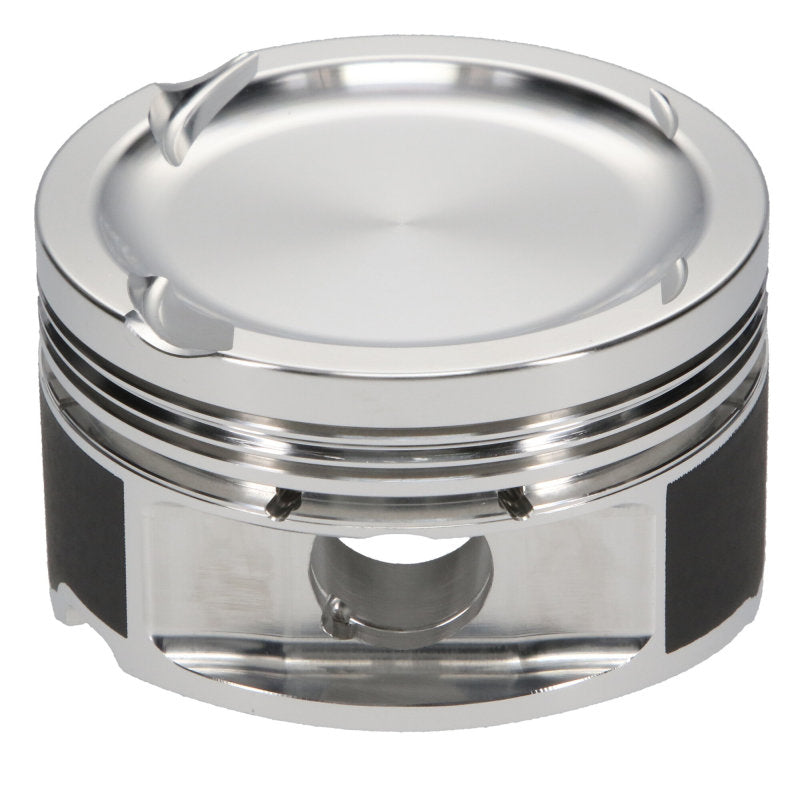 JE Pistons VW 2.0T TSI (22mm Pin) 83mm Bore 9.6:1 CR -7.1cc Dish Piston (Set of 4) - Rowdy Warehouse 