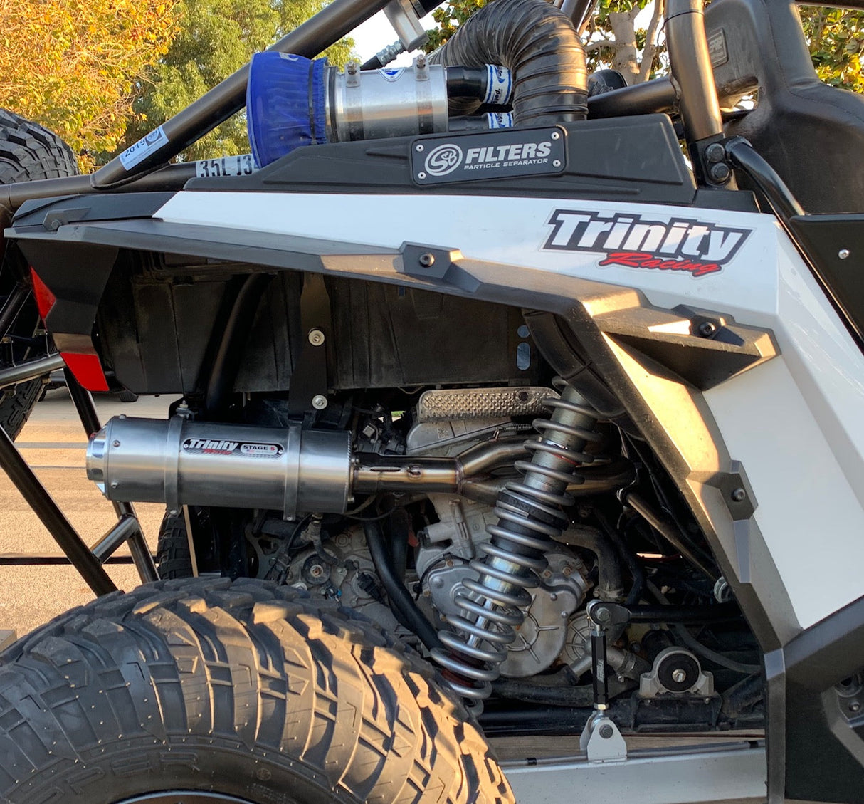 RZR XP 1000 STINGER EXHAUST - Rowdy Warehouse 