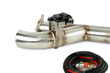 SIDE PIECE Header Pipe with Electronic Cutout - RZR PRO XP / TURBO R - Rowdy Warehouse 