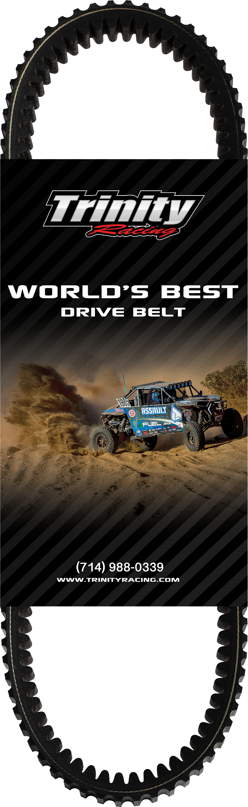 Worlds Best RZR Drive Belt - Polaris RZR Pro XP / Turbo - Rowdy Warehouse 