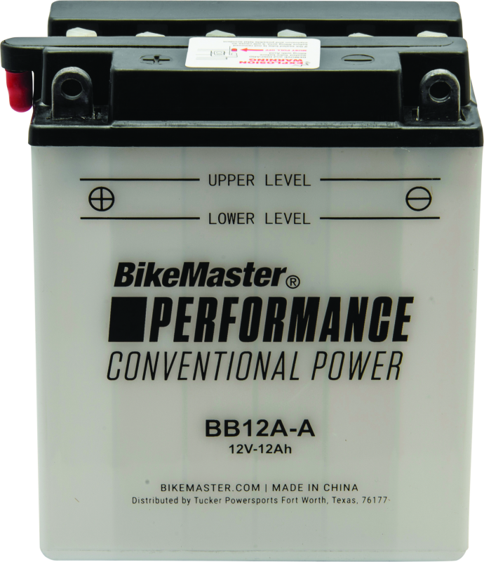 BikeMaster BB12A-A Battery - Rowdy Warehouse 