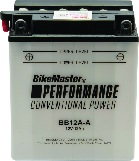 BikeMaster BB12A-A Battery - Rowdy Warehouse 