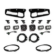 Baja Designs 2021+ Ford Bronco Clear SAE Fog Pocket Kit w/Upfitter - Rowdy Warehouse 