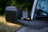 Diode Dynamics 2021 Ford Bronco Sport SS3 LED Ditch Light Kit - White Combo