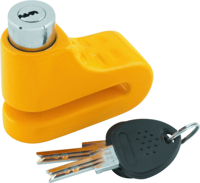 Bully Lock Disc Lock 5.5mm - Yellow - Rowdy Warehouse 