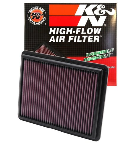 K&N 08 Honda Accord 3.5L V6 Drop In Air Filter - Rowdy Warehouse 