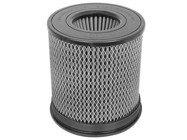 aFe MagnumFLOW Air Filter Pro DRY S 6in Flange x 8 1/8in Base/Top (INV) x 9in H - Rowdy Warehouse 