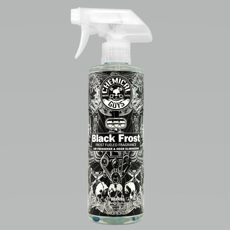 Chemical Guys Black Frost Air Freshener & Odor Eliminator - 16oz - Rowdy Warehouse 