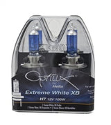 Hella Optilux H7 100W XB Extreme Blue Bulbs (Pair) - Rowdy Warehouse 