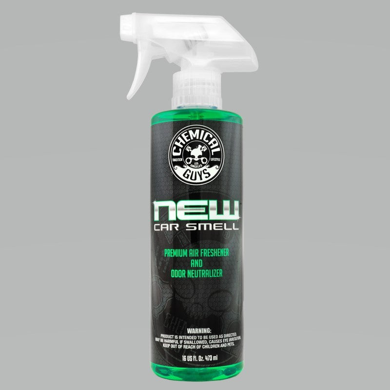 Chemical Guys New Car Smell Air Freshener & Odor Eliminator - 16oz - Rowdy Warehouse 