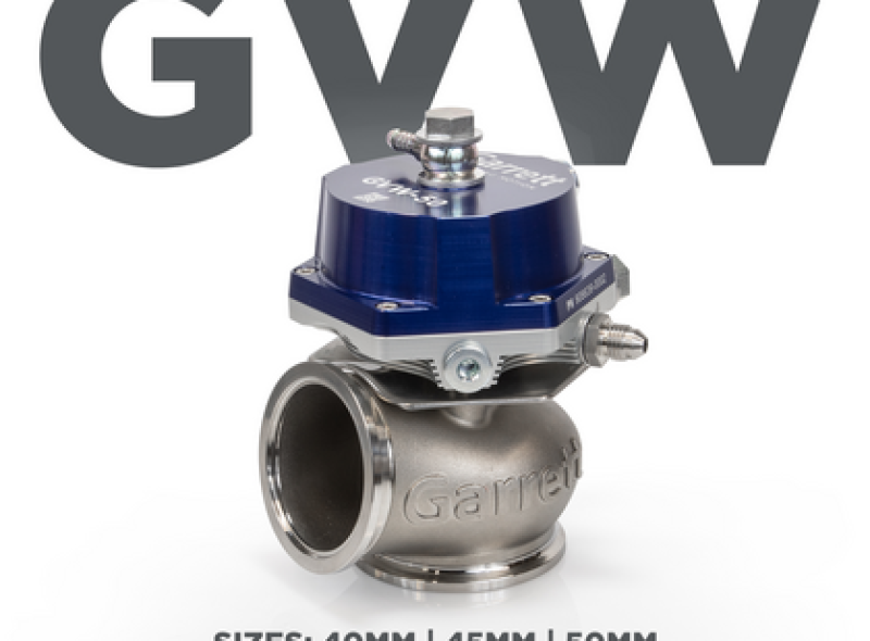 Garrett GVW-45 45mm Wastegate Kit - Blue - Rowdy Warehouse 