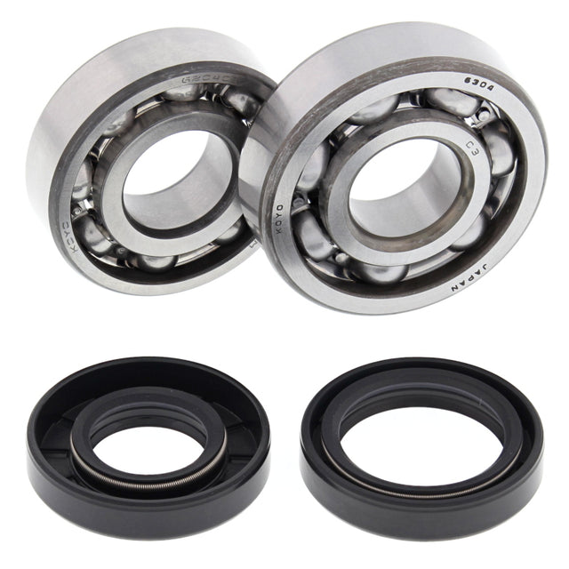 All Balls Racing 93-01 Yamaha YZ80 Crank Shaft Bearing Kit - Rowdy Warehouse 