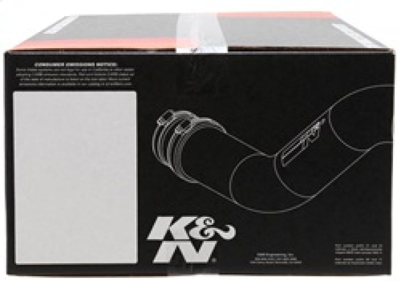 K&N 05-07 Honda Accord L4-2.4L Silver Typhoon Short Ram Intake - Rowdy Warehouse 