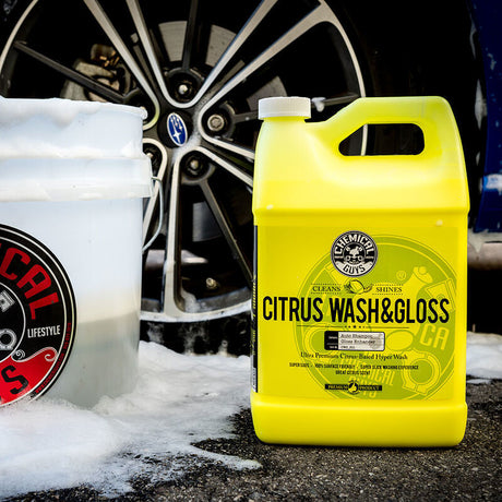 Chemical Guys Citrus Wash & Gloss Concentrated Car Wash - 1 Gallon - Rowdy Warehouse 