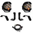 Baja Designs 2018+ Jeep JL/JT Dual LP6 Auxiliary Light Kit - Rowdy Warehouse 