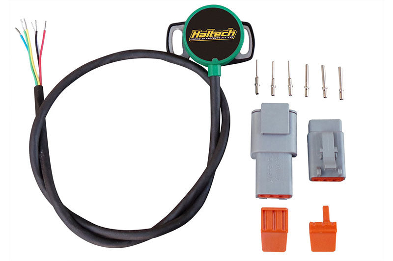 Haltech Throttle Position Sensor (Motorsport Contactless / 8mm D-Shaft / CW & CCW Rotation) - Rowdy Warehouse 