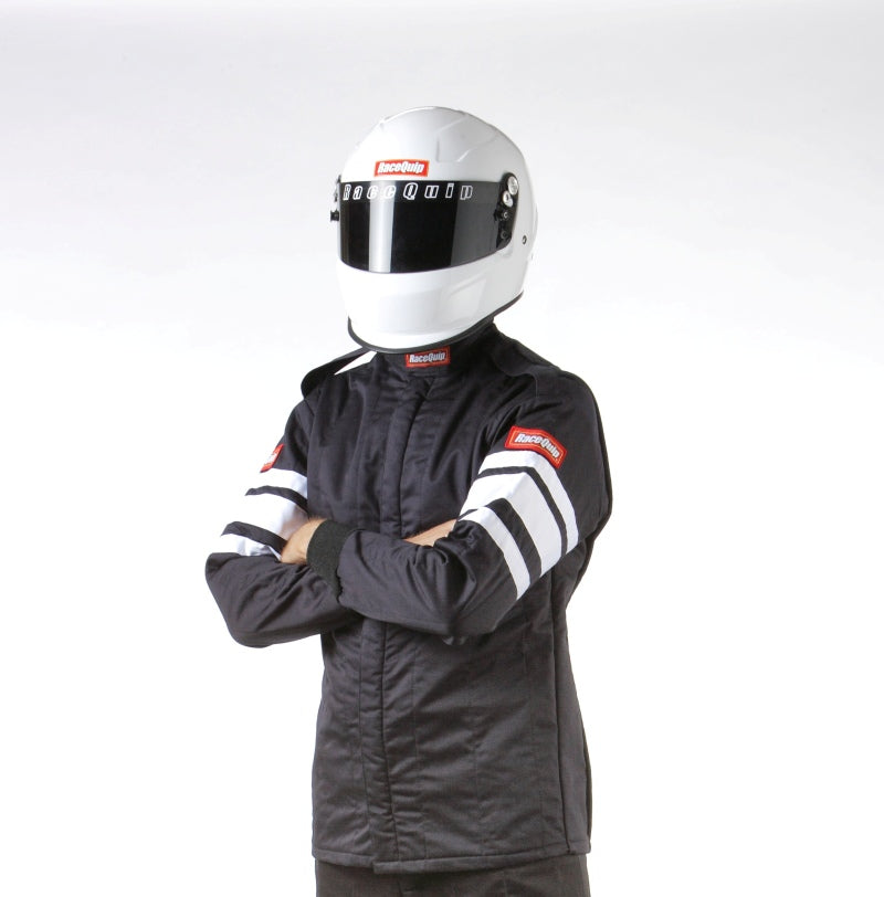 RaceQuip Black SFI-5 Jacket - XL