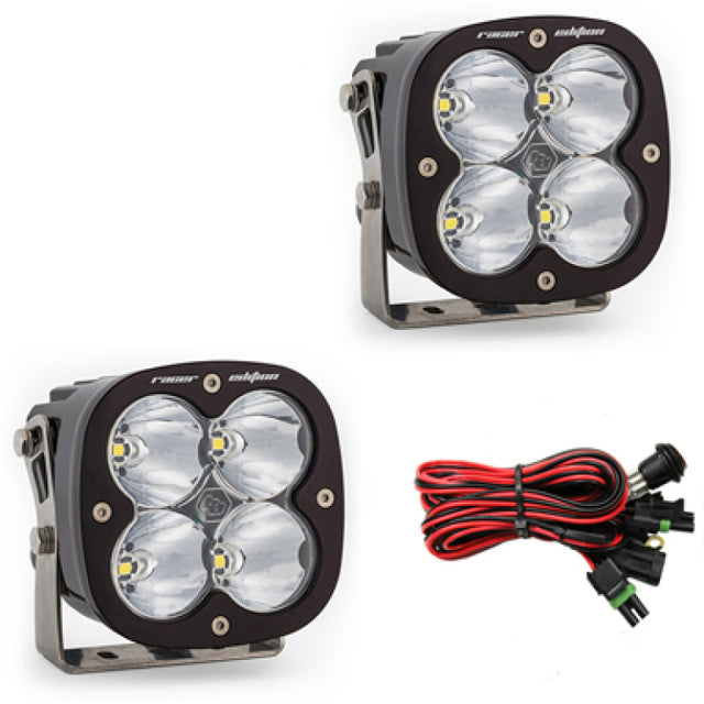 Baja Designs XL Racer Edition High Speed Spot Pair LED Light Pods - Clear - Rowdy Warehouse 