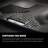 Husky Liners 09-14 Dodge Ram/Ram Quad Cab X-Act Contour Black Floor Liner (2nd Seat)