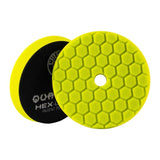 Chemical Guys Hex-Logic Quantum Heavy Cutting Pad - Yellow - 5.5in - Rowdy Warehouse 