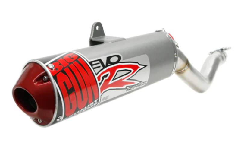 Big Gun 05-13 Yamaha RAPTOR 350 EVO R Series Slip On Exhaust - Rowdy Warehouse 