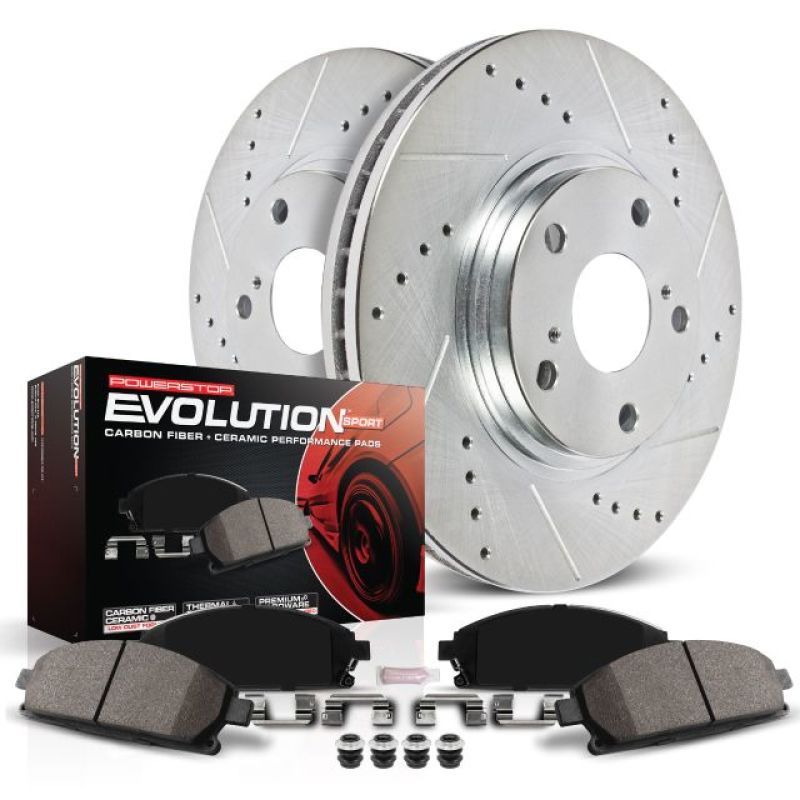 Power Stop 90-93 Mazda Miata Rear Z23 Evolution Sport Brake Kit