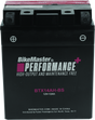 BikeMaster BTX14AH-BS Battery - Rowdy Warehouse 