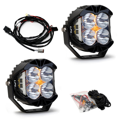 Baja Designs LP4 Pro Spot LED - Clear (Pair) - Rowdy Warehouse 