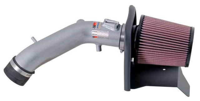 K&N 05-07 Honda Accord L4-2.4L Silver Typhoon Short Ram Intake - Rowdy Warehouse 