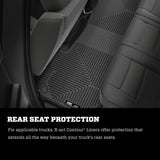 Husky Liners 2023 Honda Pilot X-Act Contour Black Floor Liners (2nd Seat) - Rowdy Warehouse 